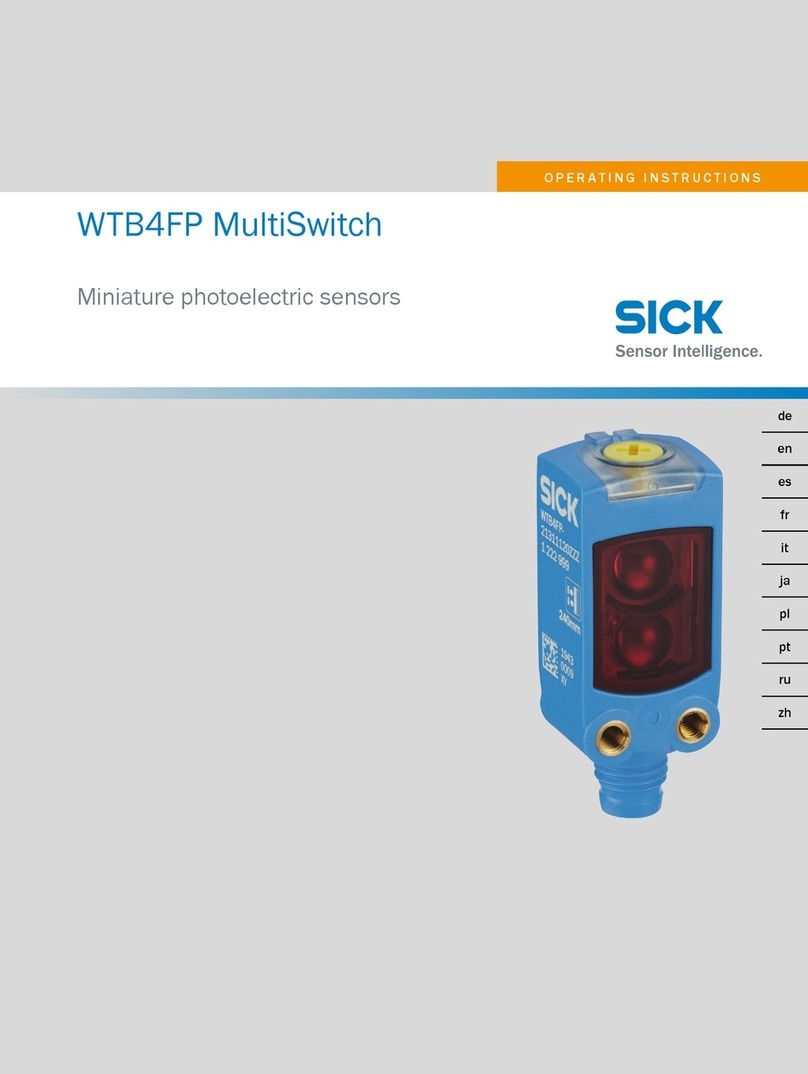 SICK WTB4FP MultiSwitch Manual de usuario