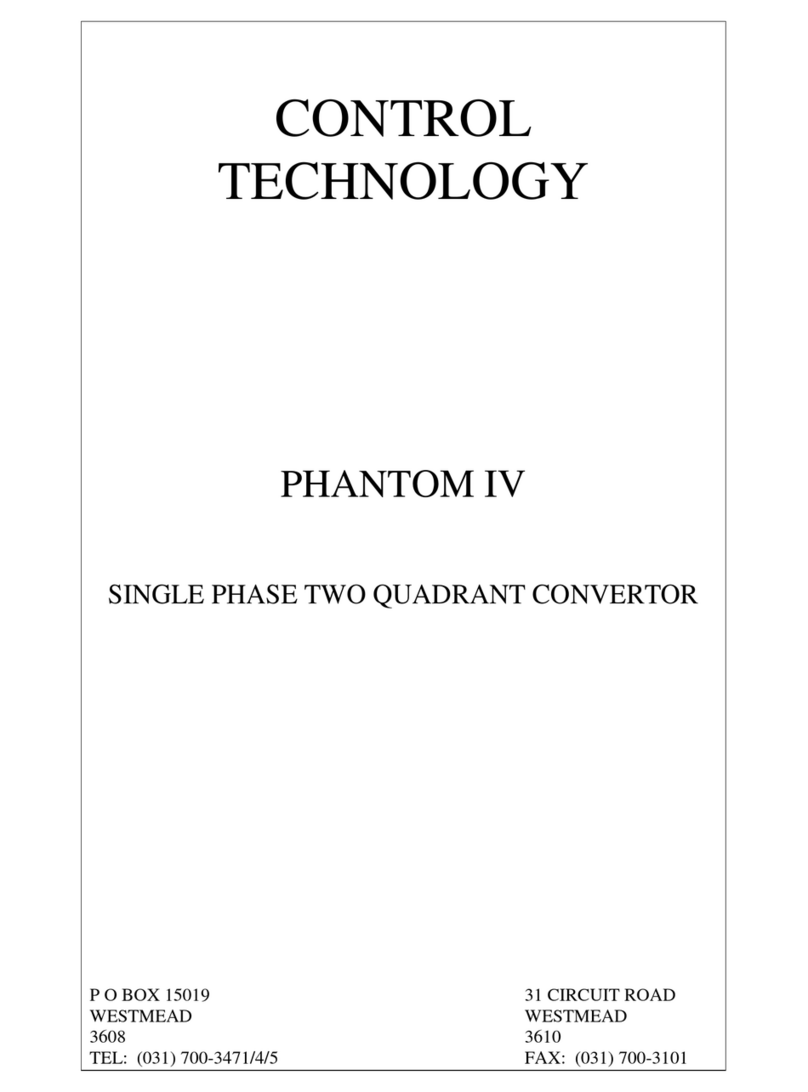 Control Technologies PHANTOM IV Manual de usuario