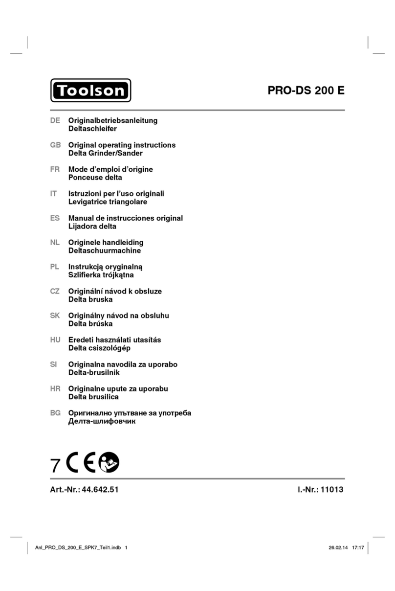 Toolson PRO-DS 200 E Manual de usuario