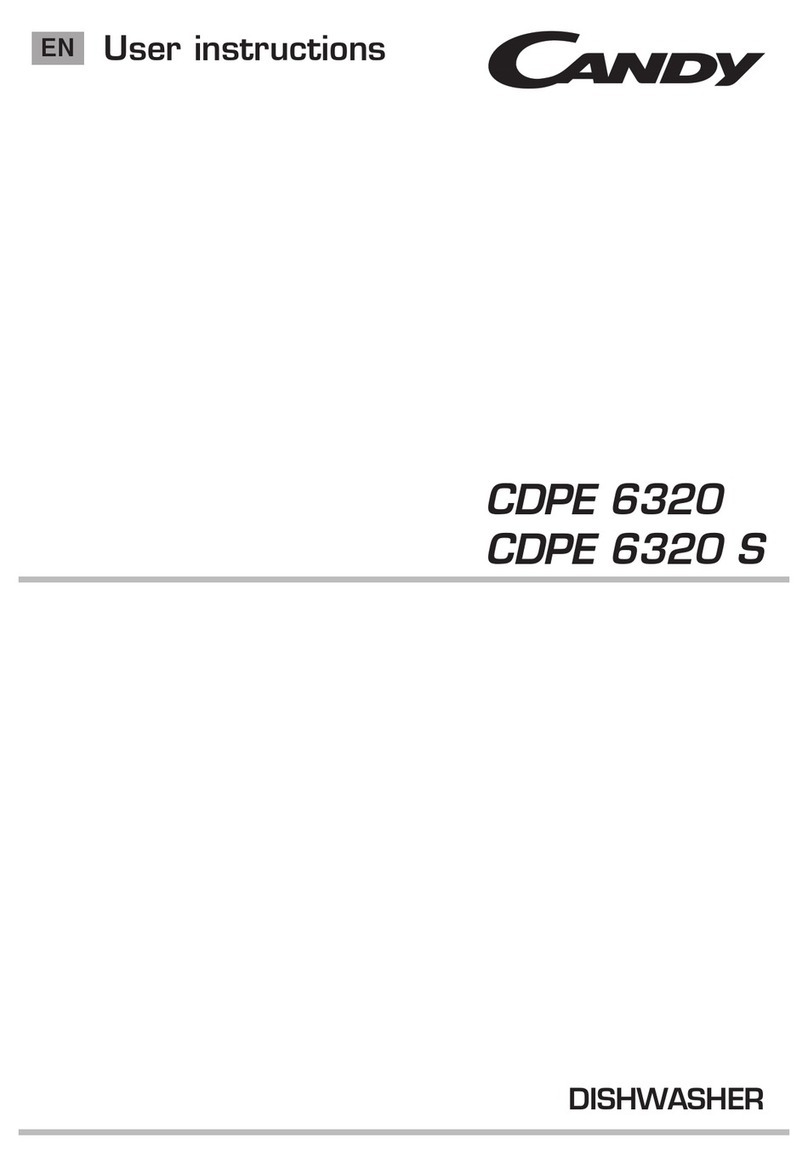 Candy CDPE 6320 S Manual de usuario