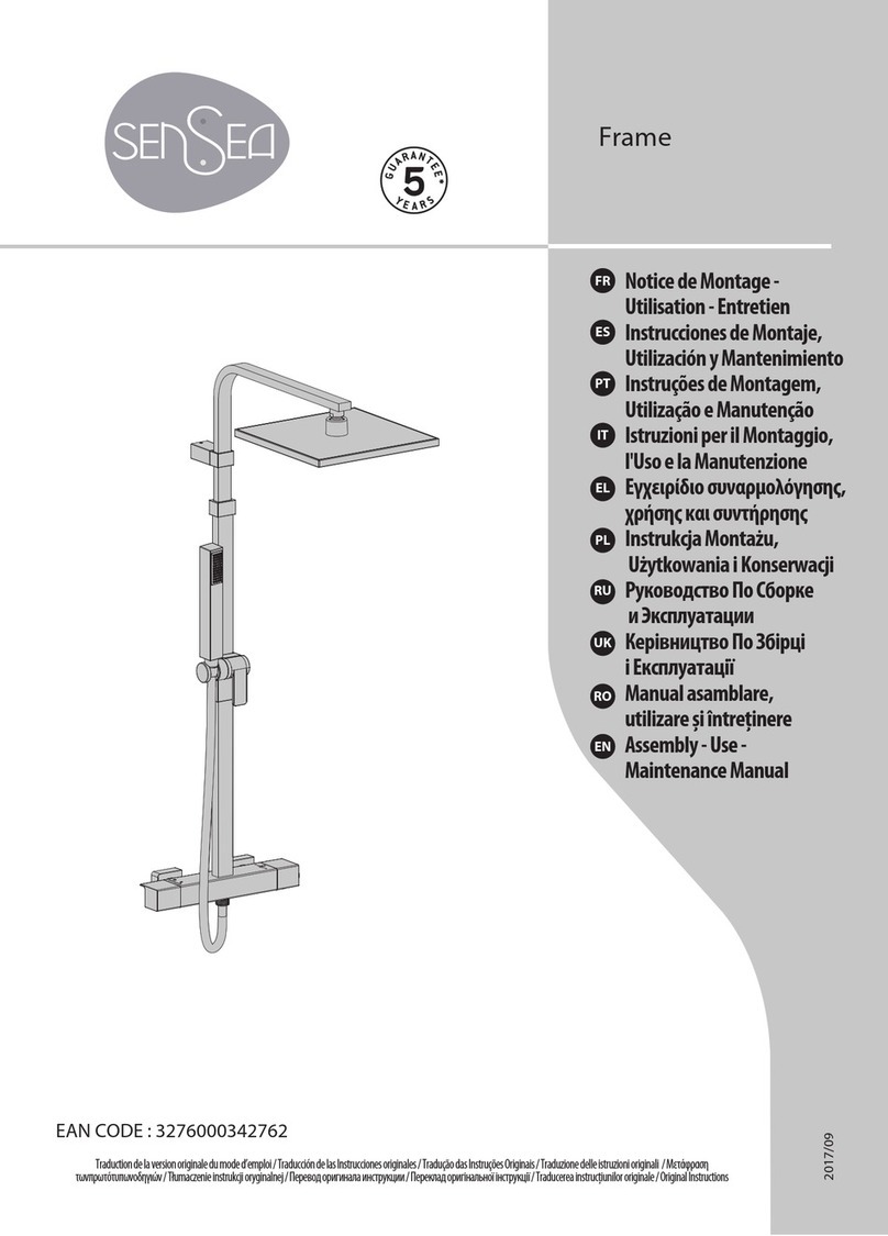 Sensea Frame Manual de mantenimiento