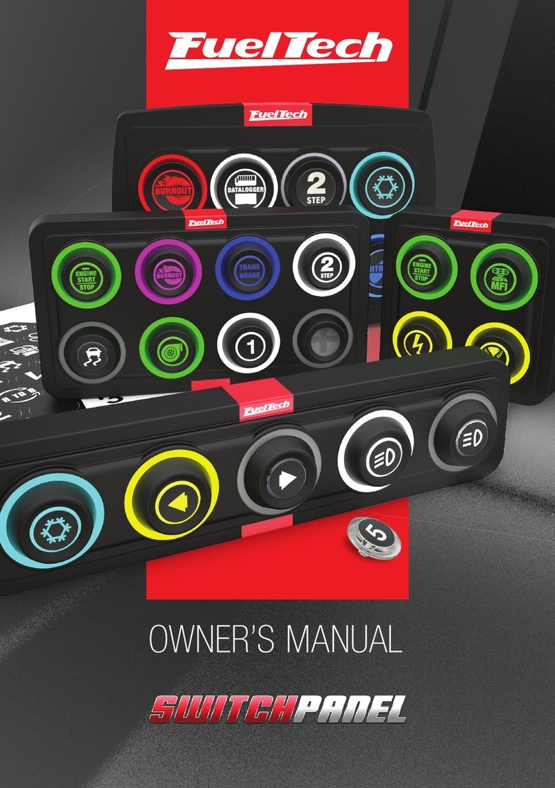 FuelTech SwitchPanel Manual de usuario