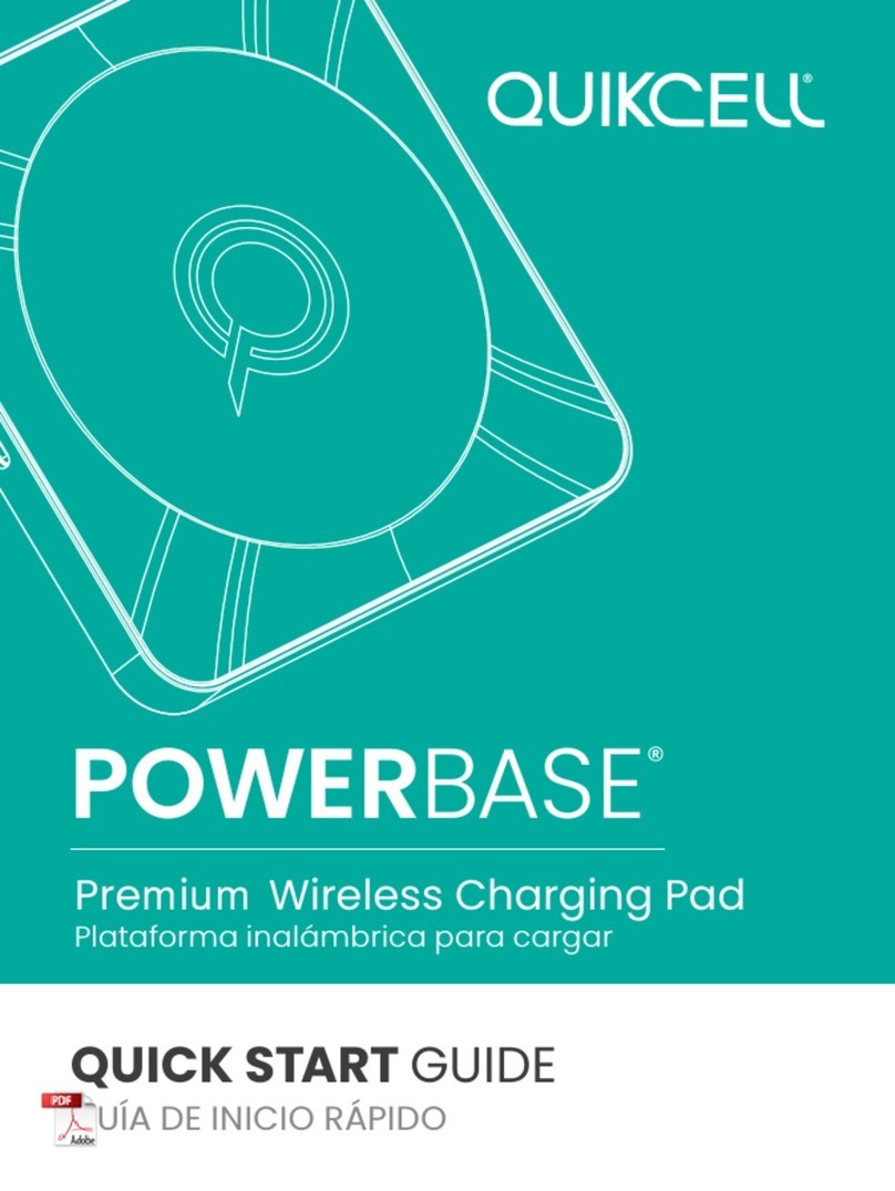 Quikcell PowerBASE Manual de usuario Quikcell PowerBASE Manual de usuario