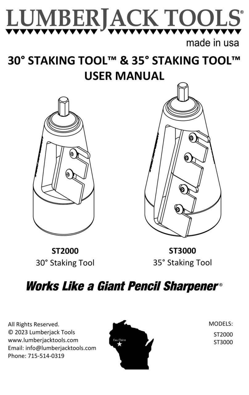 LUMBERJACK TOOLS ST2000 Manual de usuario