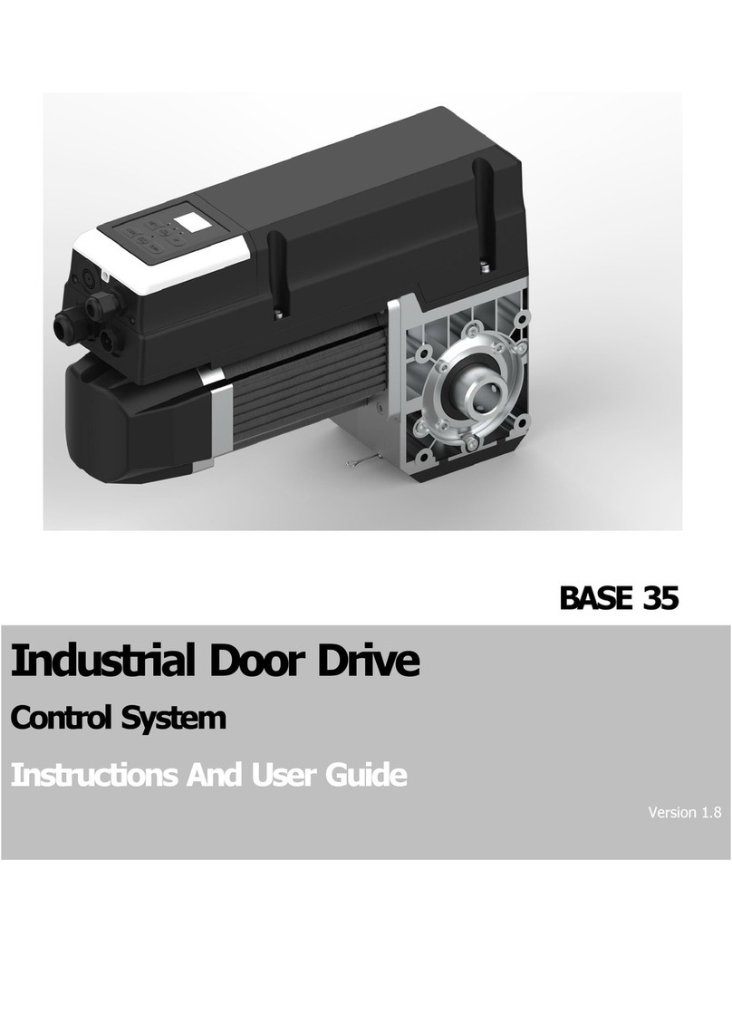 ForceDoor BASE 35 Manual de instrucciones