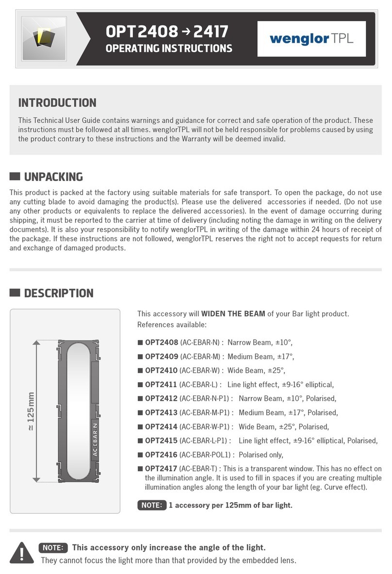 Wenglor OPT2408 Manual de usuario