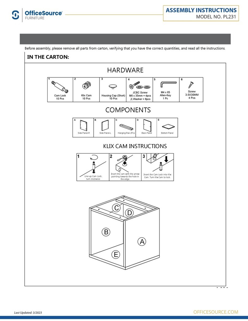 OfficeSource PL231 Manual de usuario OfficeSource PL231 Manual de usuario