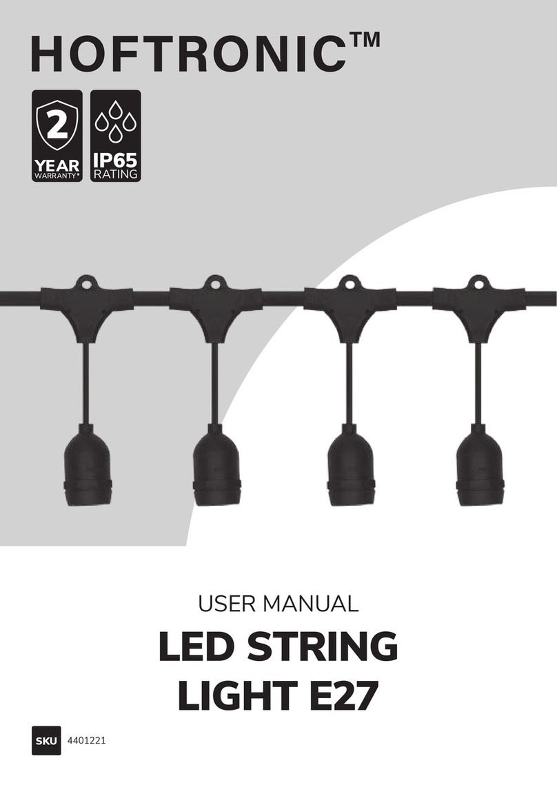 Hoftronic E27 Manual de usuario Hoftronic E27 Manual de usuario