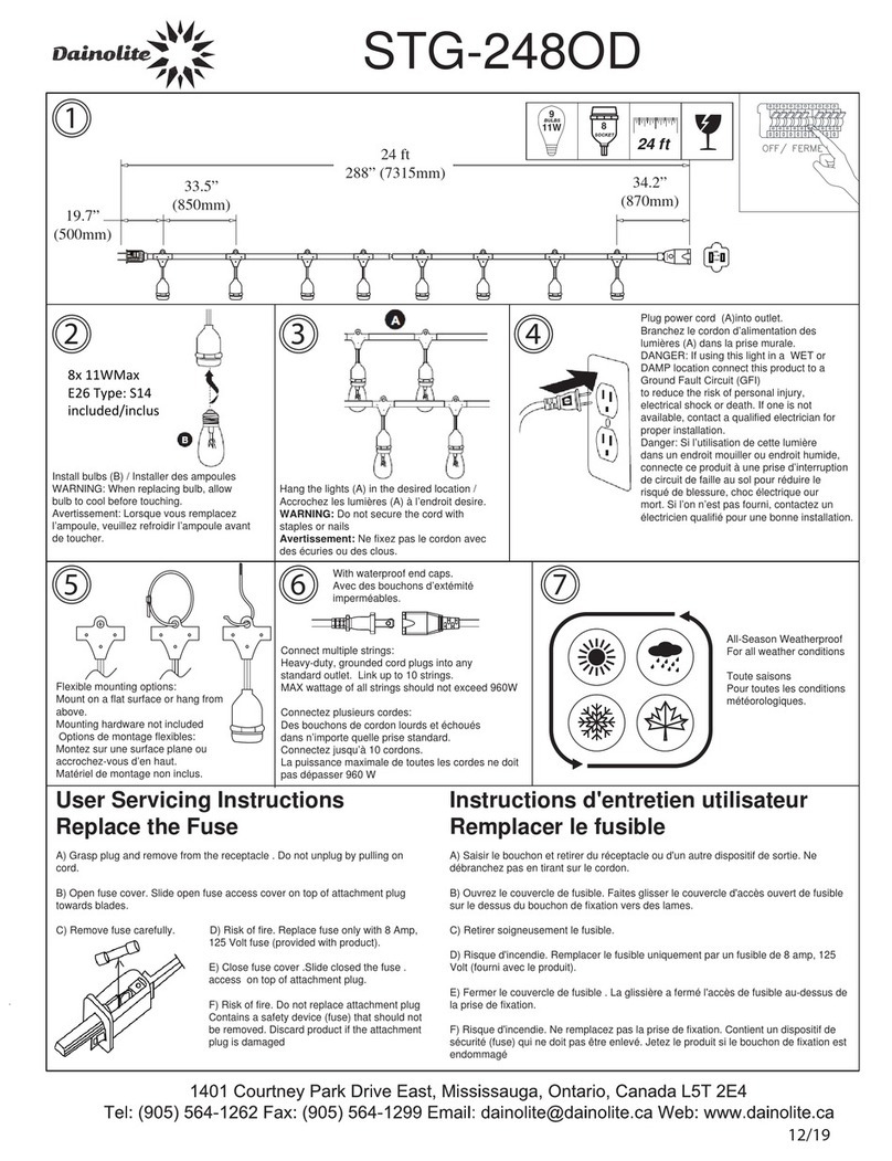 Dainolite STG-248OD Manual de usuario