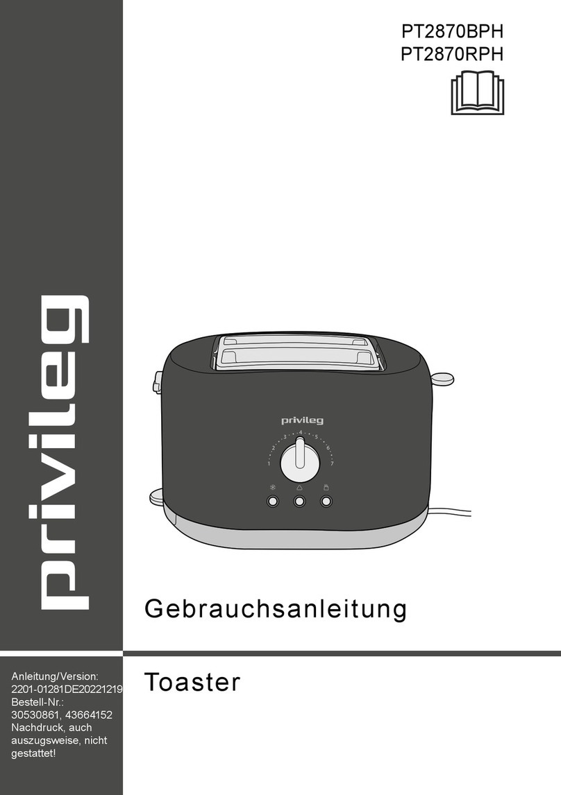 privileg PT2870BPH Manual de usuario