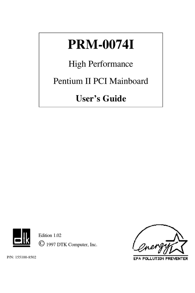 DTK PRM-0074I Manual de usuario