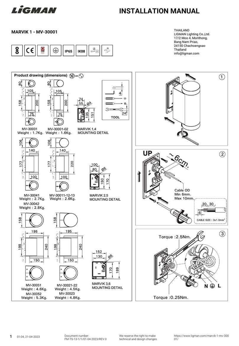 LIGMAN MARVIK 1 Manual de usuario