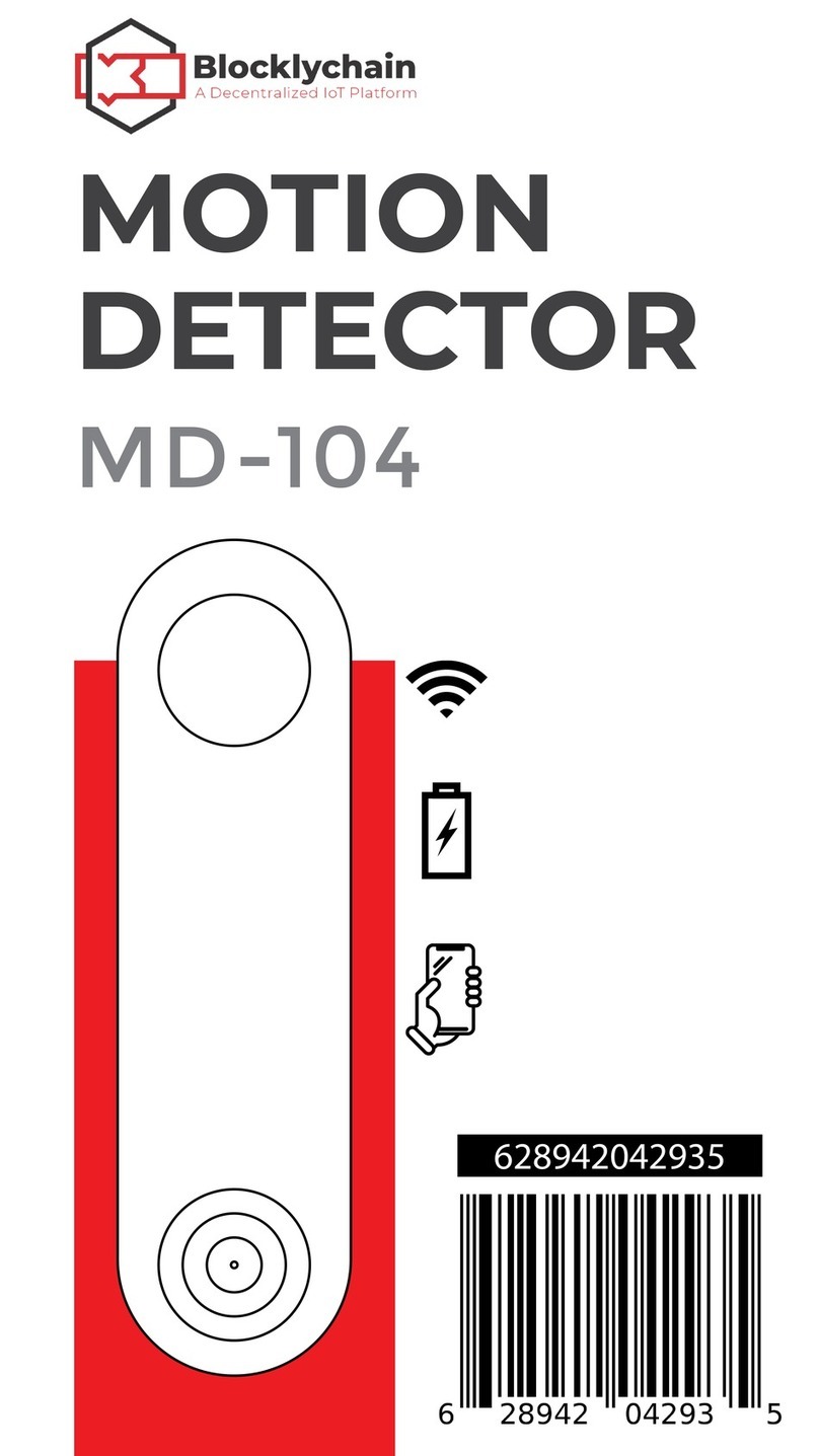 Blocklychain MD-104 Manual de usuario