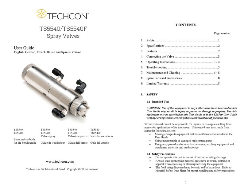 TECHCON TS5540 Manual de usuario