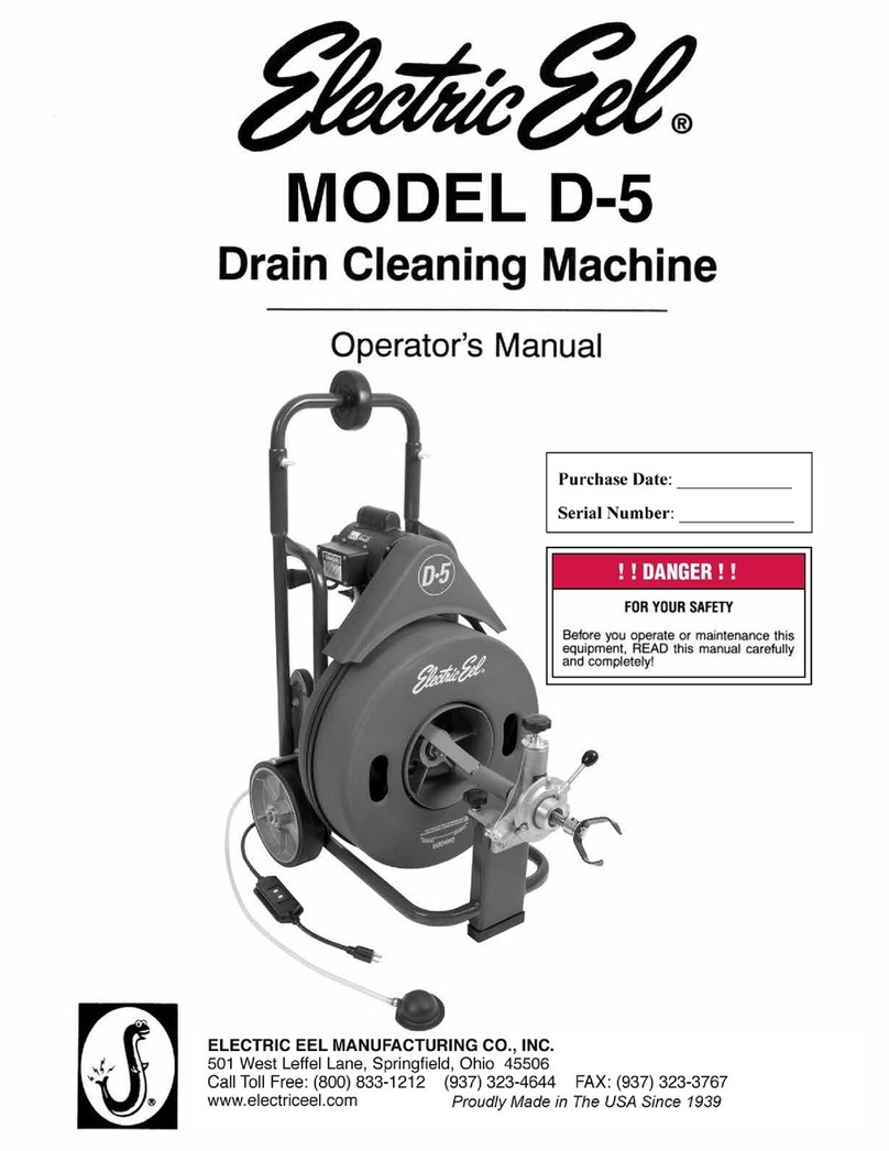 Electric Eel D-5 Manual de usuario