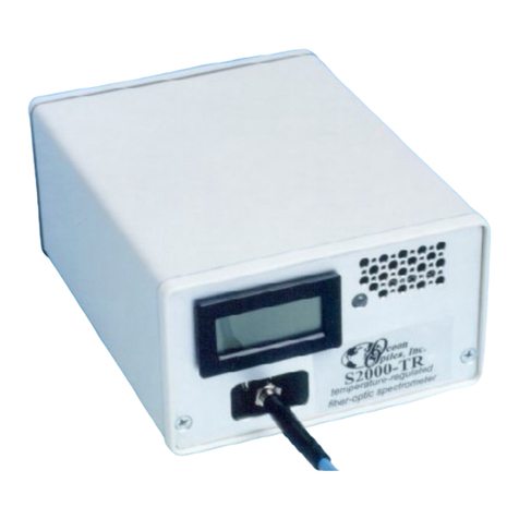 Ocean Optics TR-2 Manual de usuario Ocean Optics TR-2 Manual de usuario
