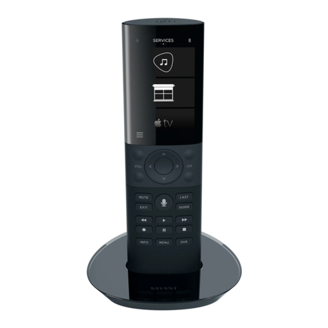 Savant Pro System Guía de referencia rápida