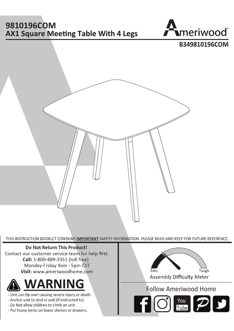 Ameriwood AX1 9810196COM Manual de usuario