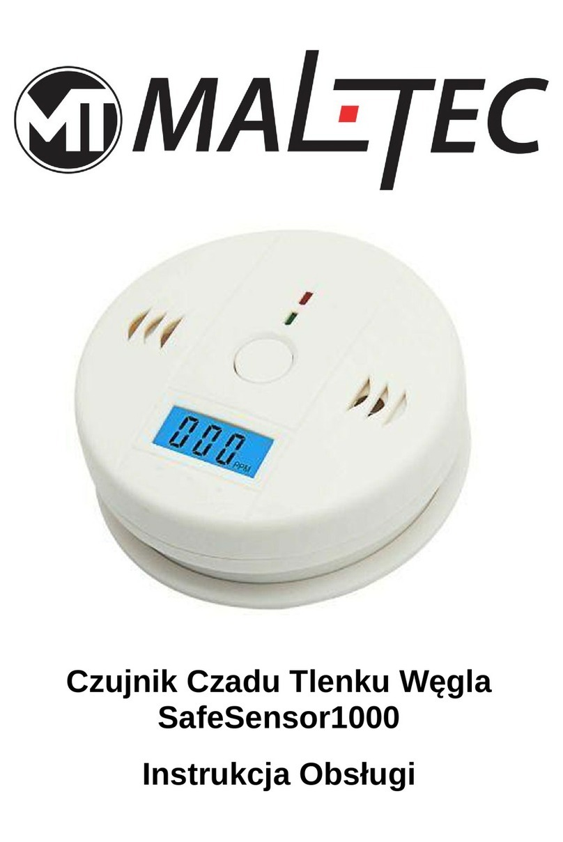 MALTEC SafeSensor1000 Manual de usuario