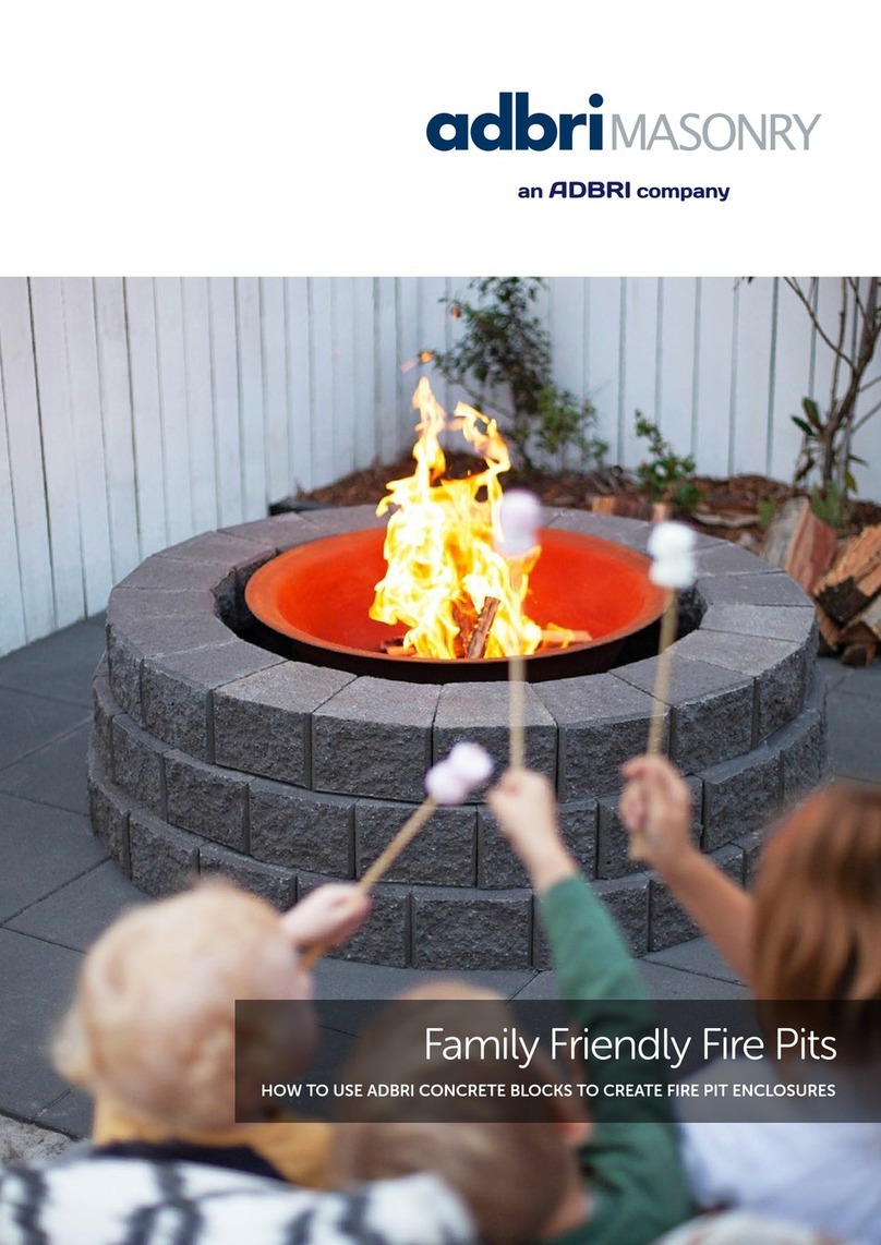 ADBRI MASONRY Miniwall Manual de usuario