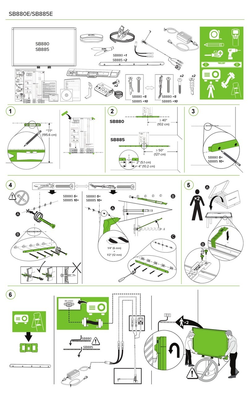 SMART SB880E Manual de usuario SMART SB880E Manual de usuario