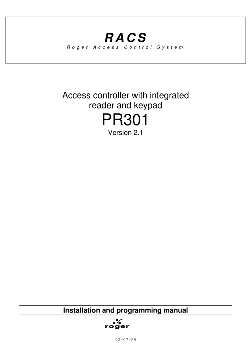 Roger PR301 Instrucciones de montaje