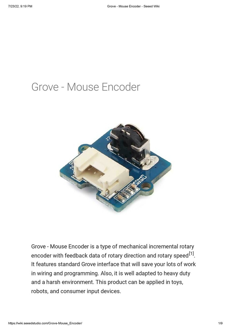 Seeed Grove - Mouse Encoder Manual de usuario