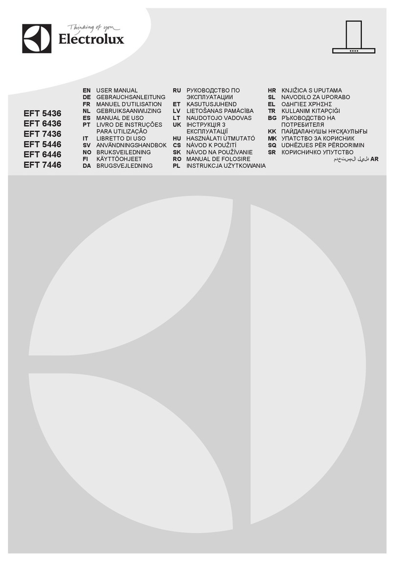 Electrolux EFT 5436 Manual de usuario