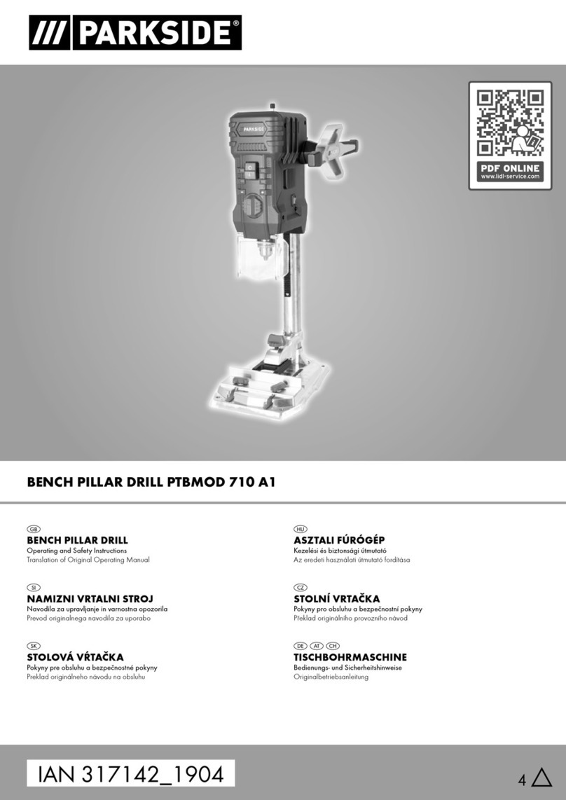 Parkside PTBMOD 710 A1 Guía rápida