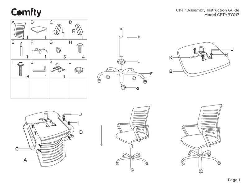 Comfty CFTYBY017 Manual de usuario