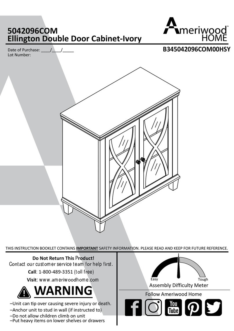 Ameriwood HOME 5555055COM Manual de usuario