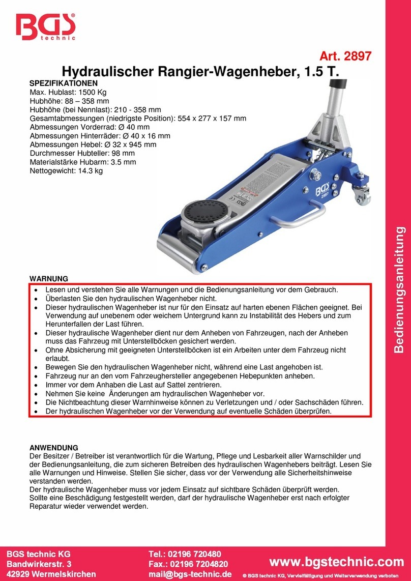 BGS technic 2897 Manual de usuario