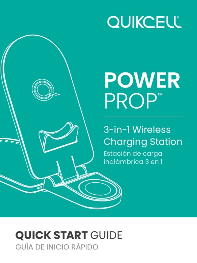Quikcell POWER PROP Manual de usuario Quikcell POWER PROP Manual de usuario