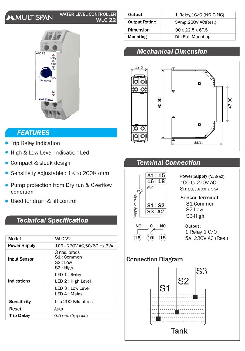 MULTISPAN WLC 22 Manual de usuario
