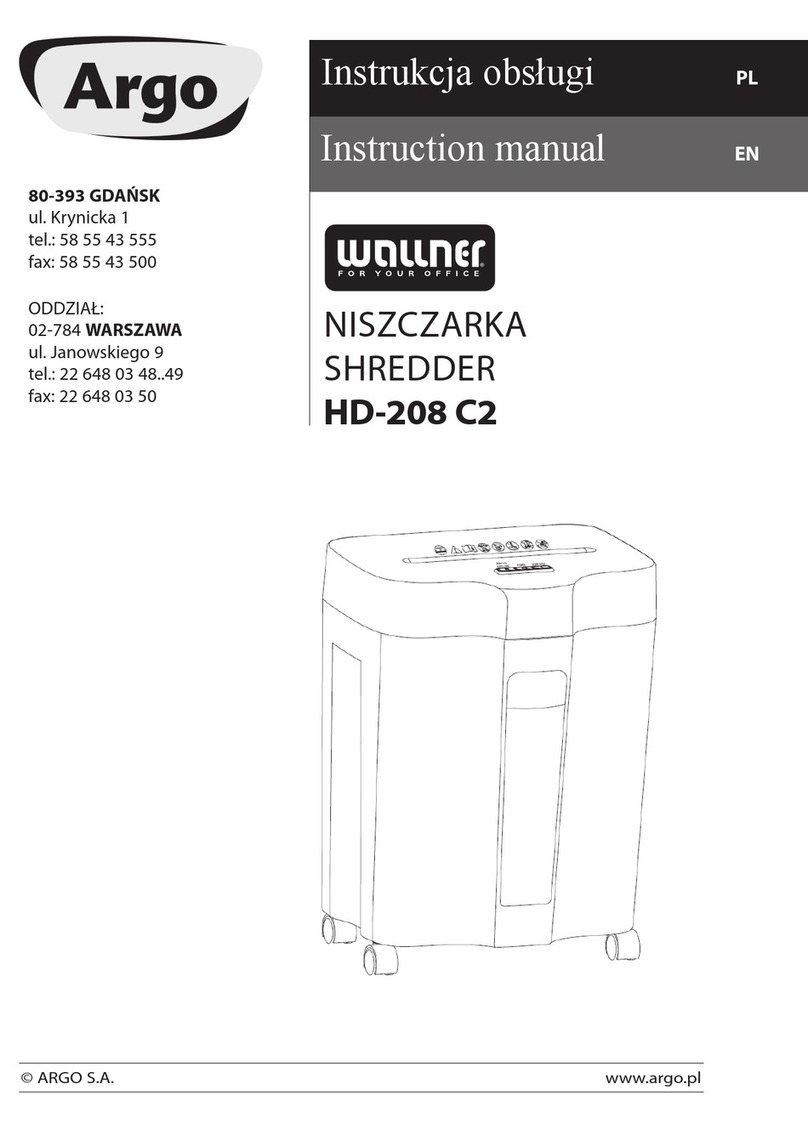 Argo Wallner HD-208 C2 Manual de usuario