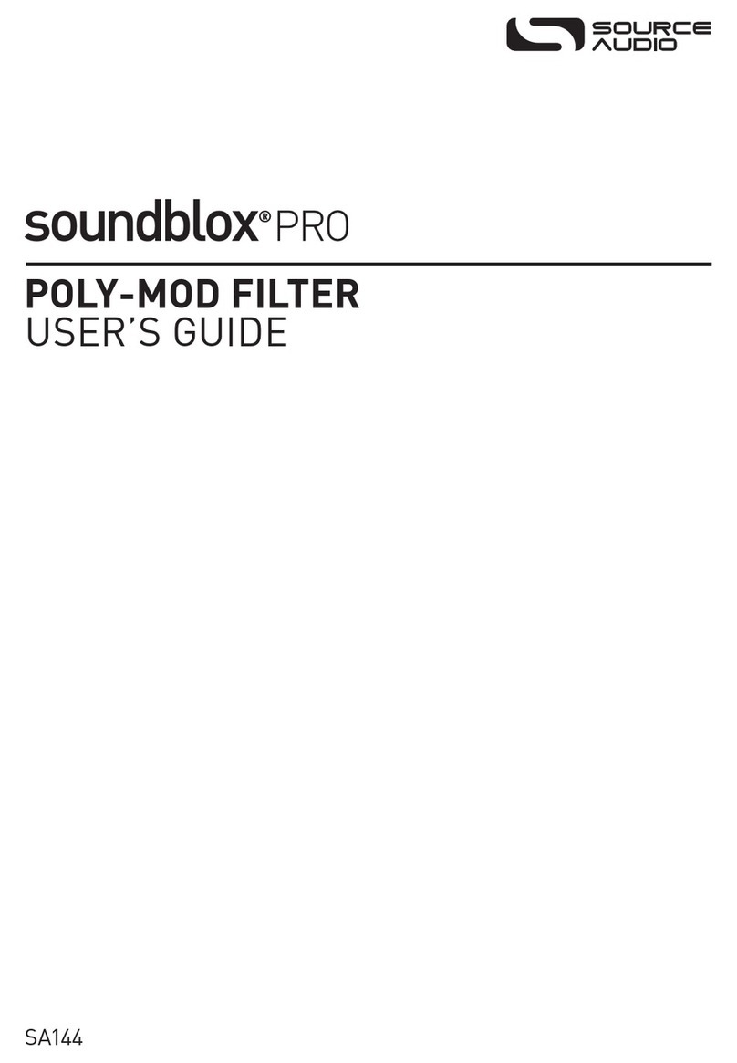 Source Audio SA144 Manual de usuario