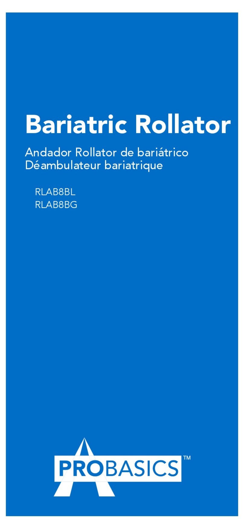 Probasics RLAB8BL Manual de usuario