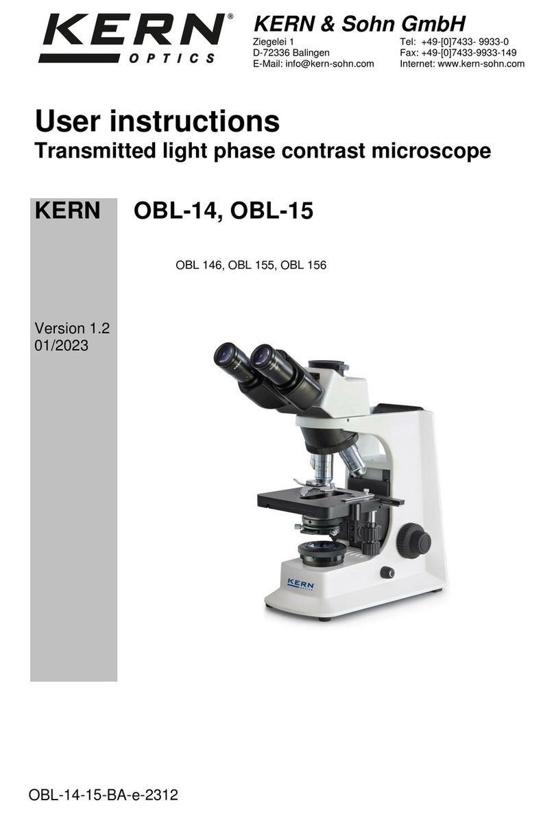 KERN OBL 146 Manual de usuario