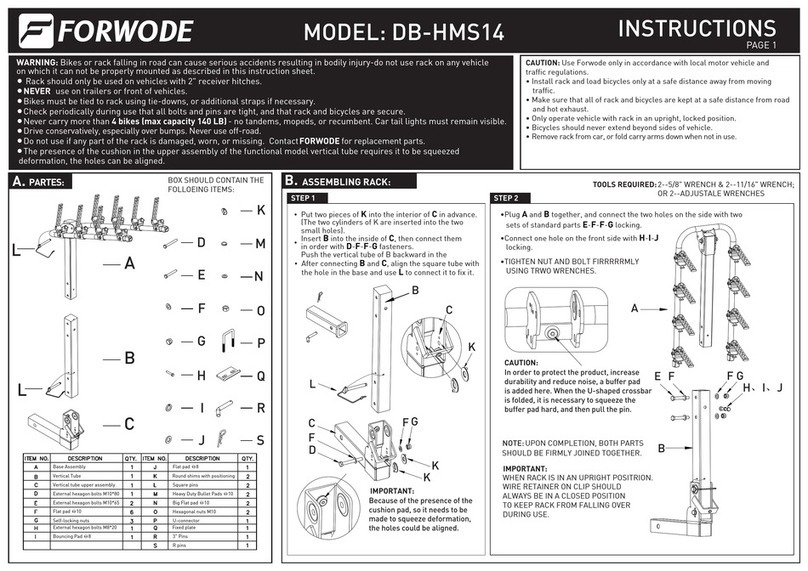 FORWODE DB-HMS14 Manual de usuario