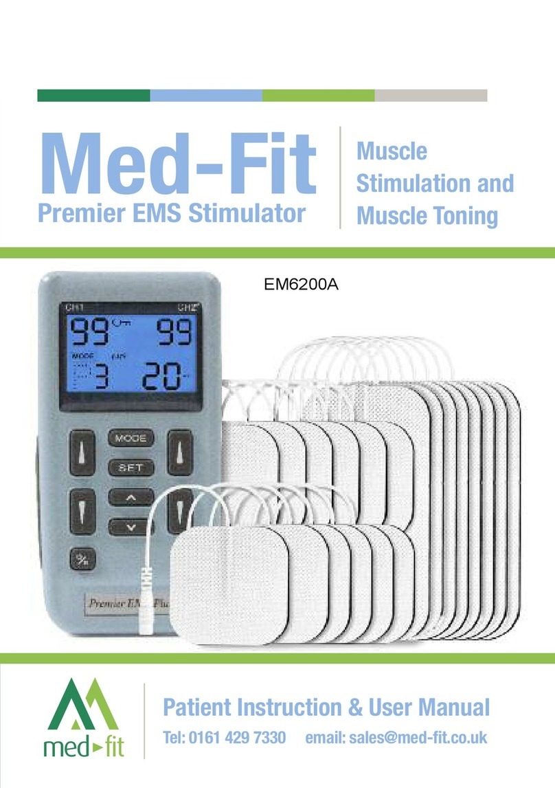 Med-Fit EM6200A Manual de instrucciones