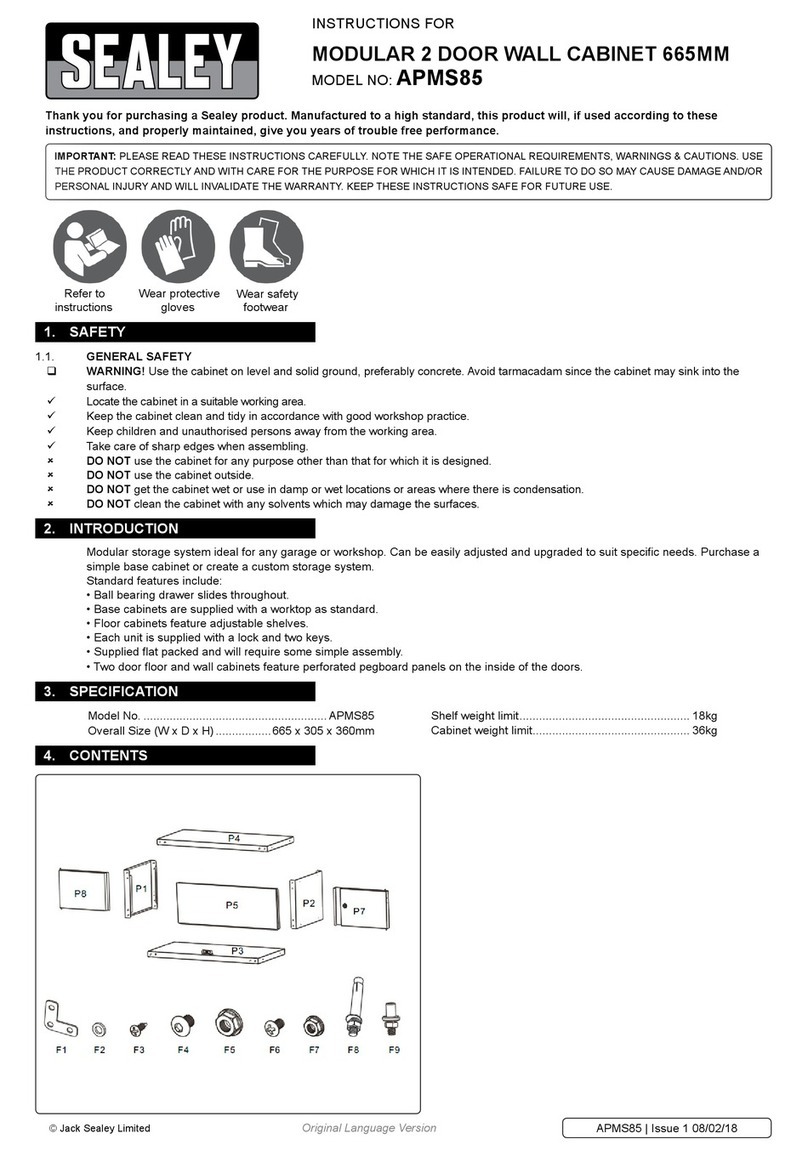 Sealey APMS85 Manual de usuario