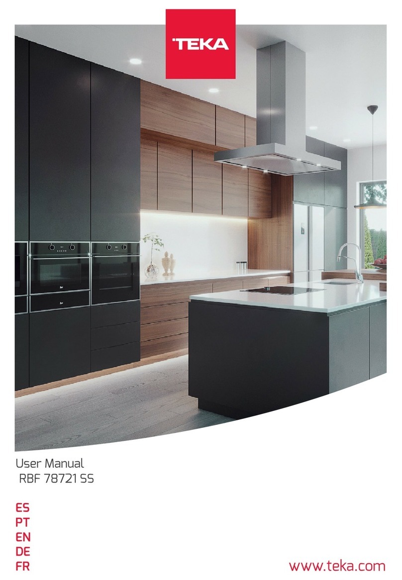 Teka RBF 78721 SS Manual de usuario