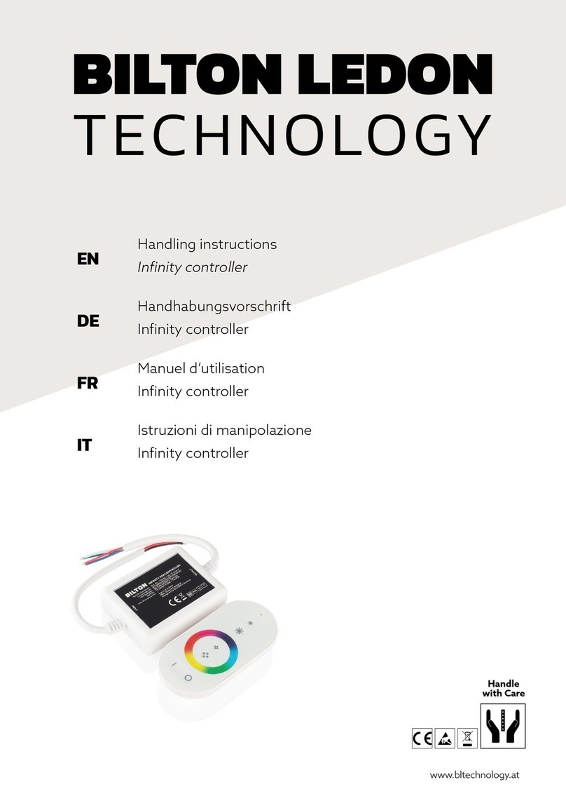 BILTON Infinity Controller Manual de usuario