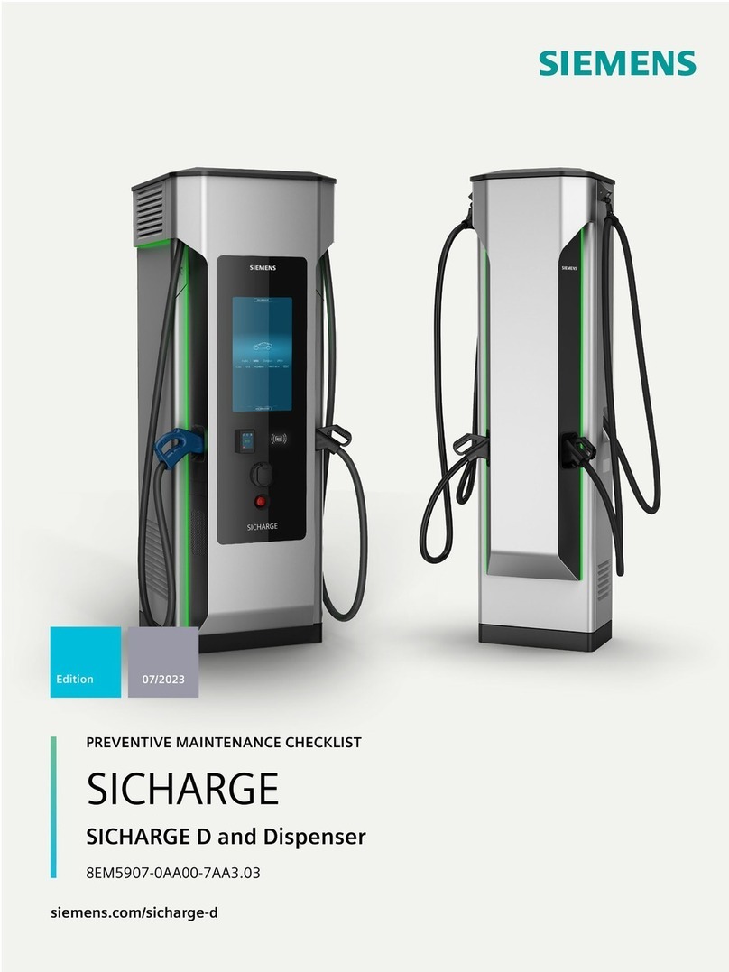 Siemens SICHARGE D Manual de usuario Siemens SICHARGE D Manual de usuario