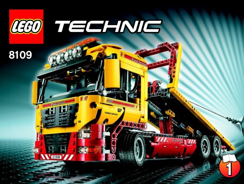 LEGO 8109 TECHNIC Manual de usuario