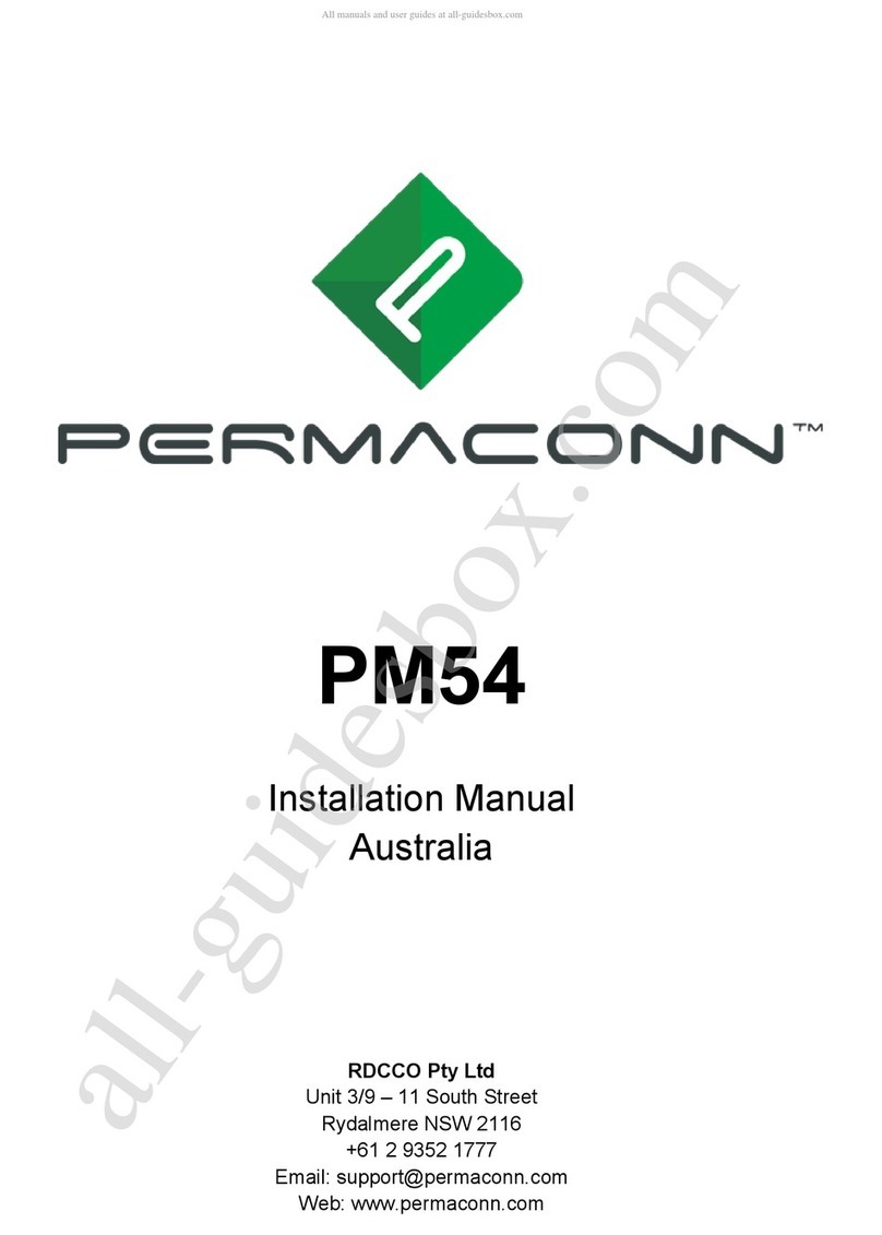 Permaconn PM35 Manual de usuario