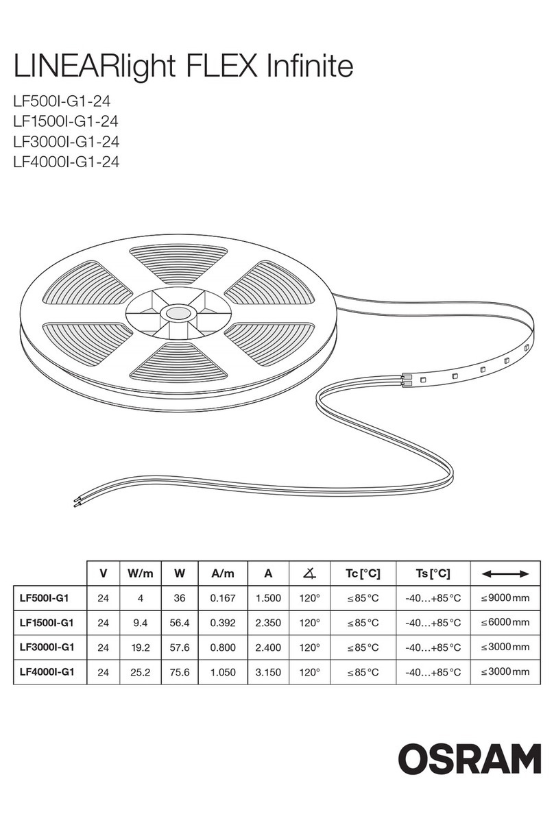 Osram LINEARlight FLEX Infinite Manual de usuario