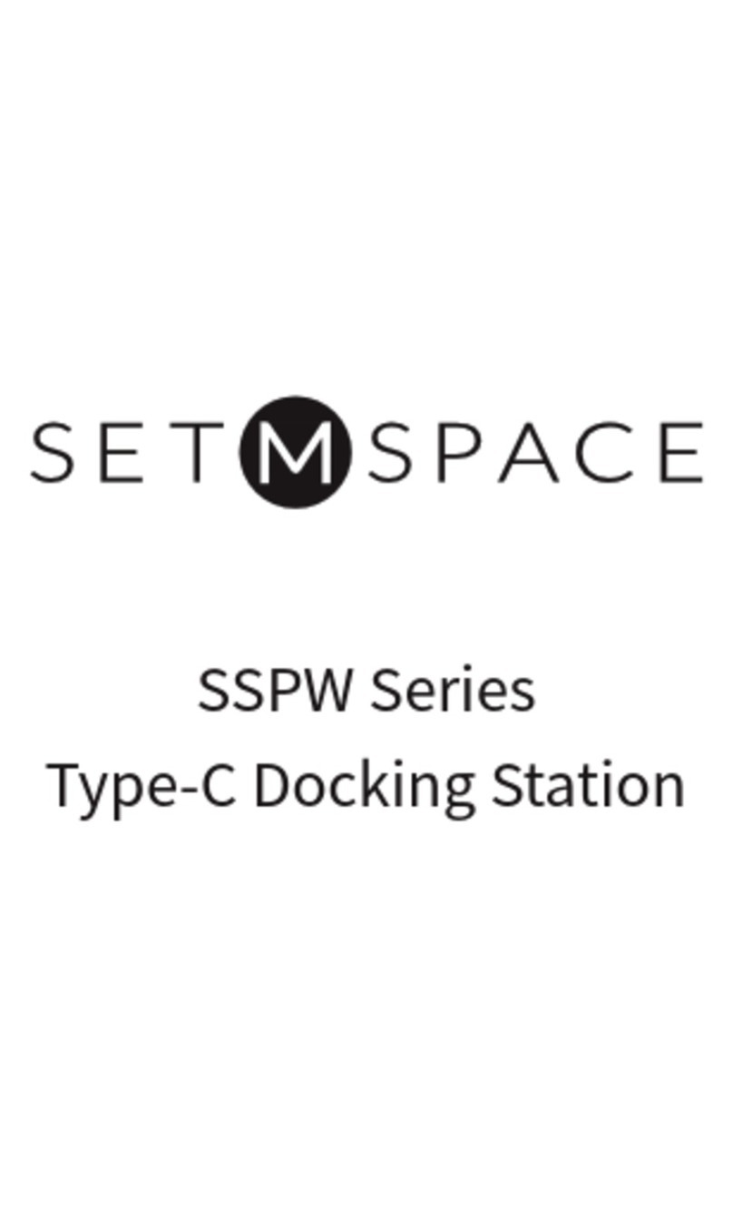 SETMSPACE SSPW Series Manual de usuario