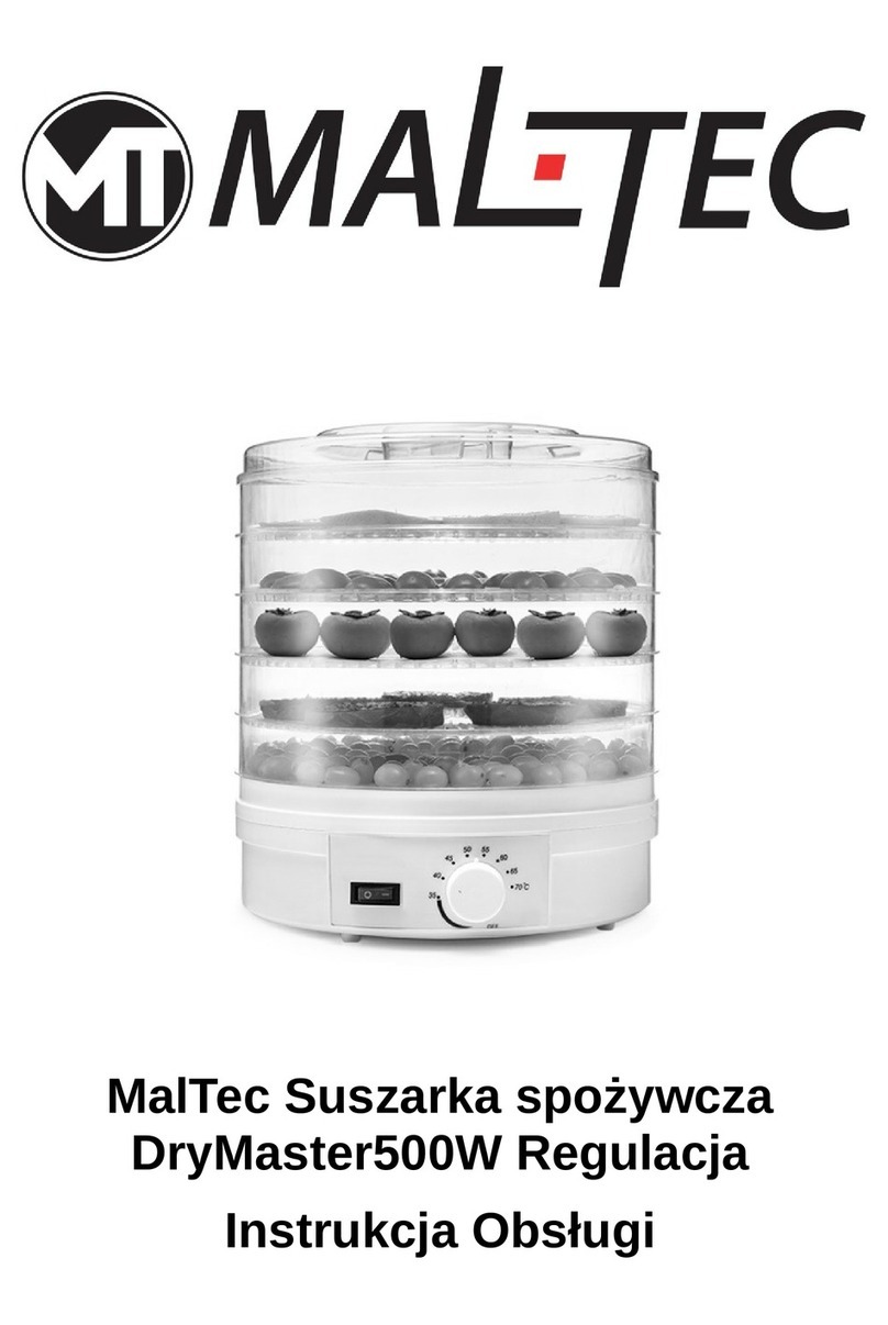 MALTEC DryMaster500W Manual de usuario