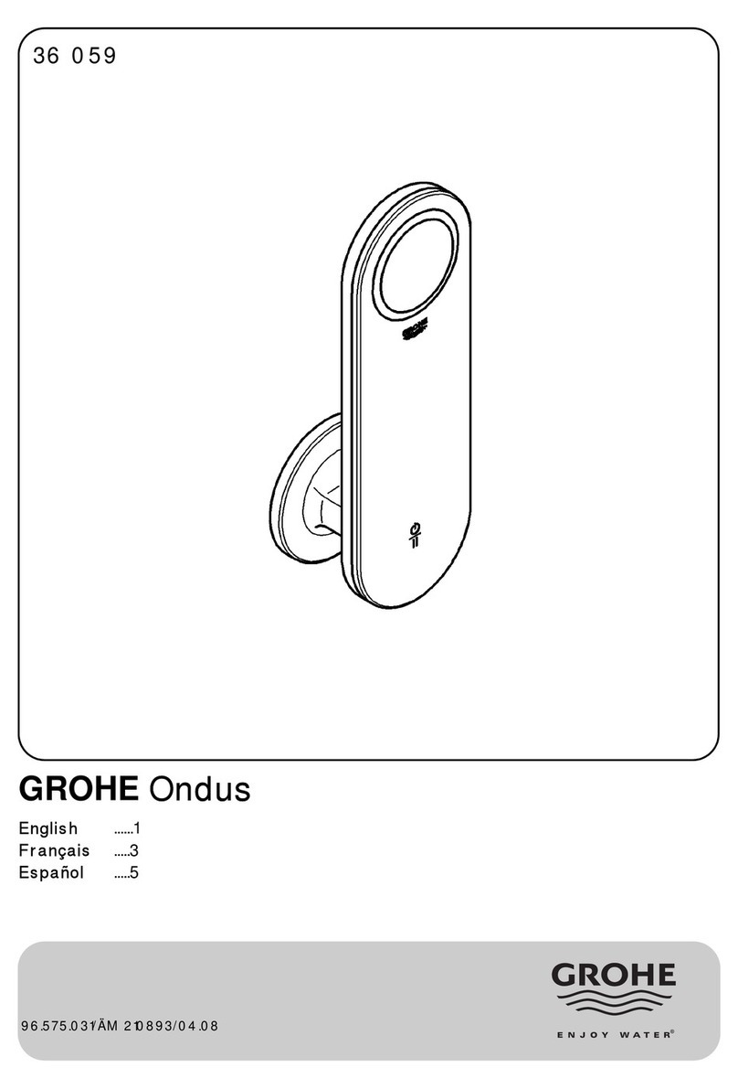 Grohe Ondus 36 059 Manual de usuario